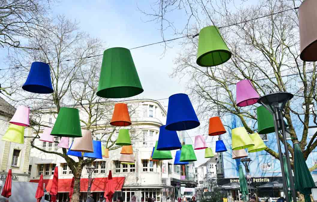 Krefelder Innenstadt macht sich schick für den Frühling