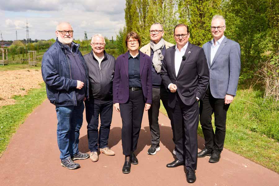 Der Krupp-Park in Essen ist fertig