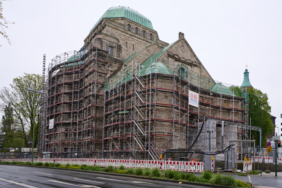Sanierung der Alte Synagoge Essen verzögert sich