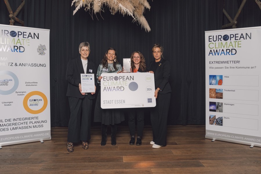 Essen mit dem European Climate Award ausgezeichnet
