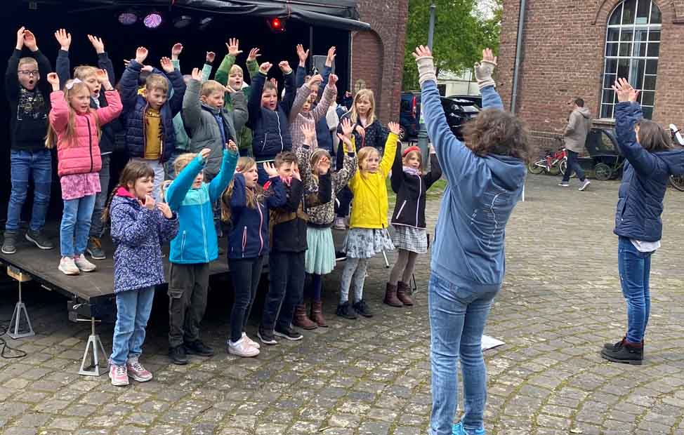 Musikschule Rhein-Kreis Neuss beim Kinderbuchfest