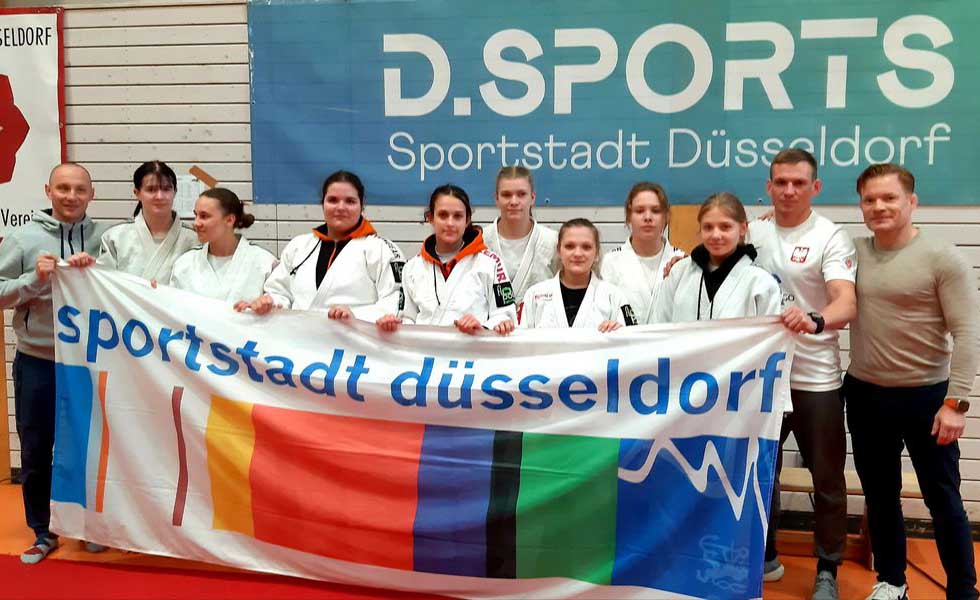 Junge Judoka aus Warschau zu Gast in Düsseldorf