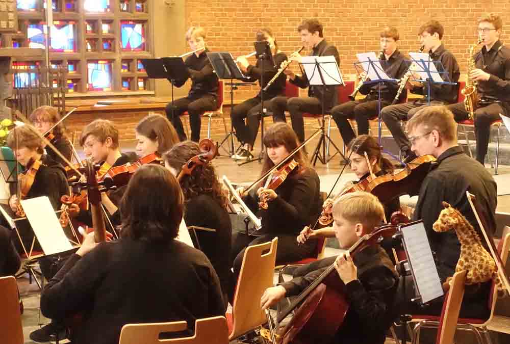Kaarst: Sinfonieorchester der Musikschule in der St. Martinuskirche
