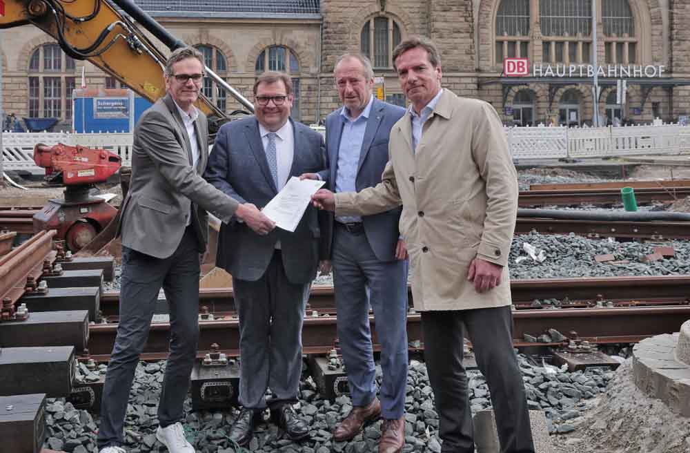 Umbau am Krefelder Hauptbahnhof wird gefördert