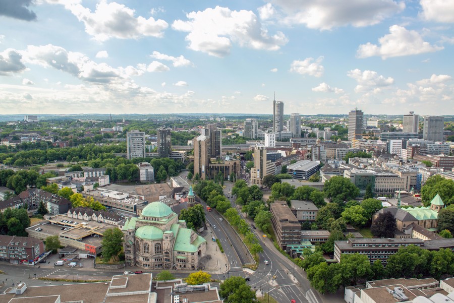 Kühlorte in Essen: Stadt veröffentlicht interaktive Karte