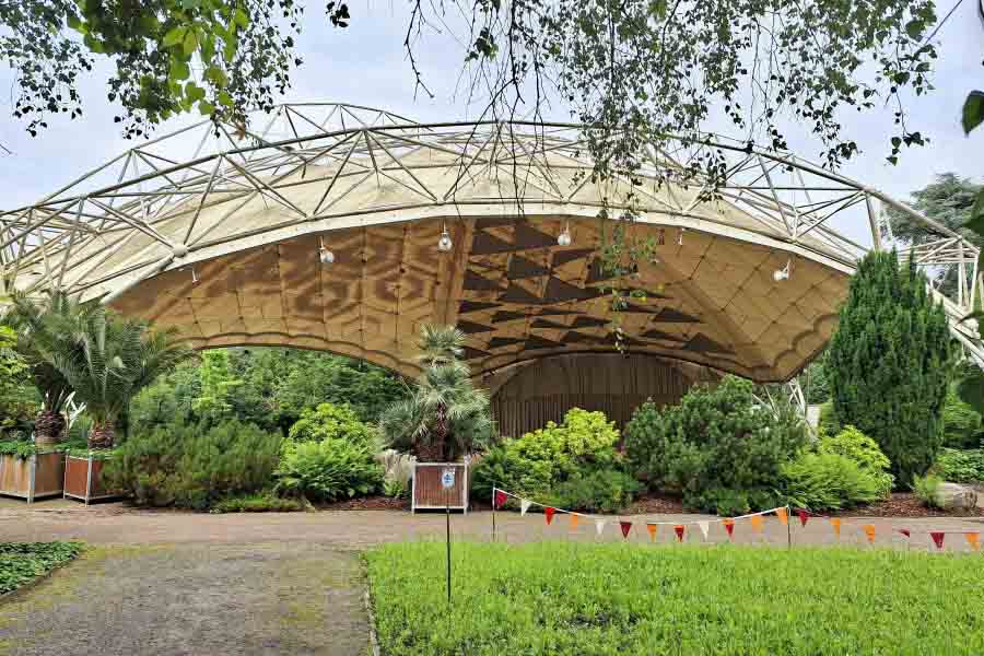 Sanierung des Musikpavillons im Essener Grugapark