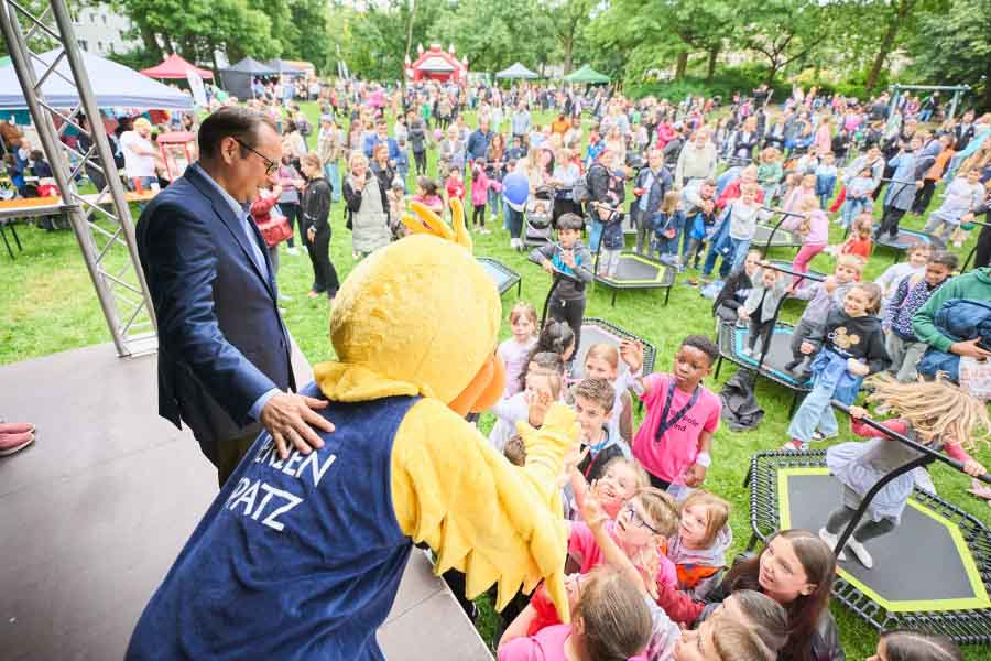 Riehlpark-Fest zum Jubiläum des Essener Jugendamtes