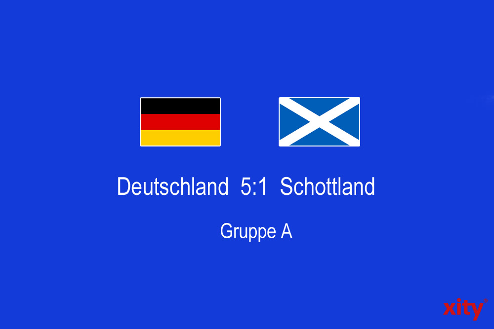 Deutschland siegt klar zum EM-Auftakt gegen Schottland