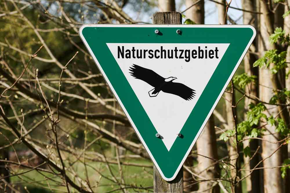 Richtiges Verhalten in Naturschutzgebieten