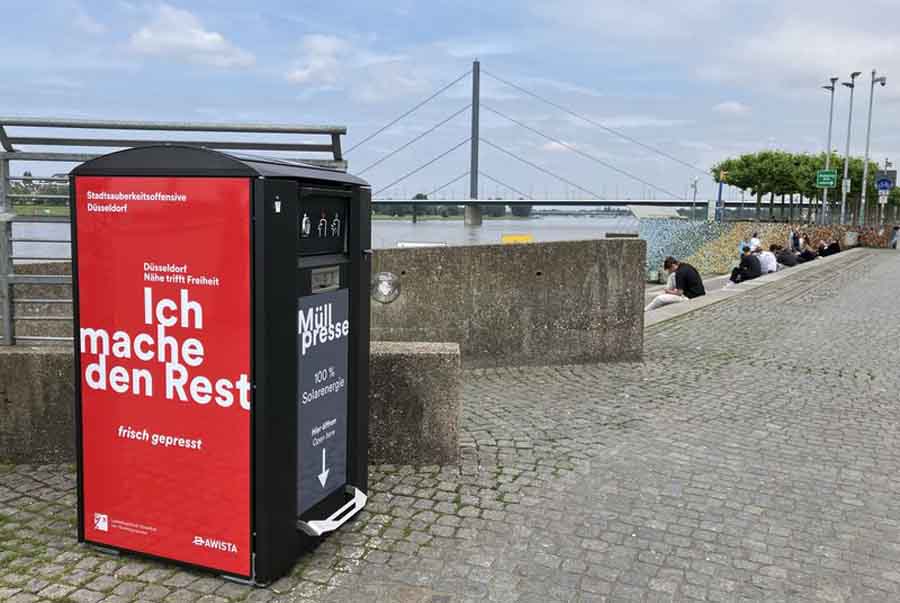 Düsseldorf: Maßnahmen zur Sauberkeit während der EURO 2024