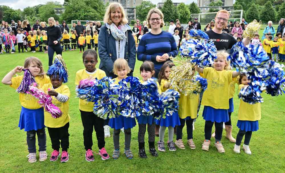 Fußballfest der Krefelder Kitas