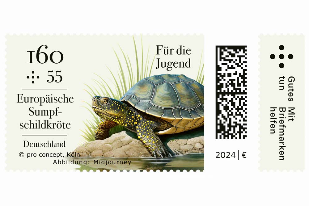 Briefmarken-Präsentation im Düsseldorfer Aquazoo