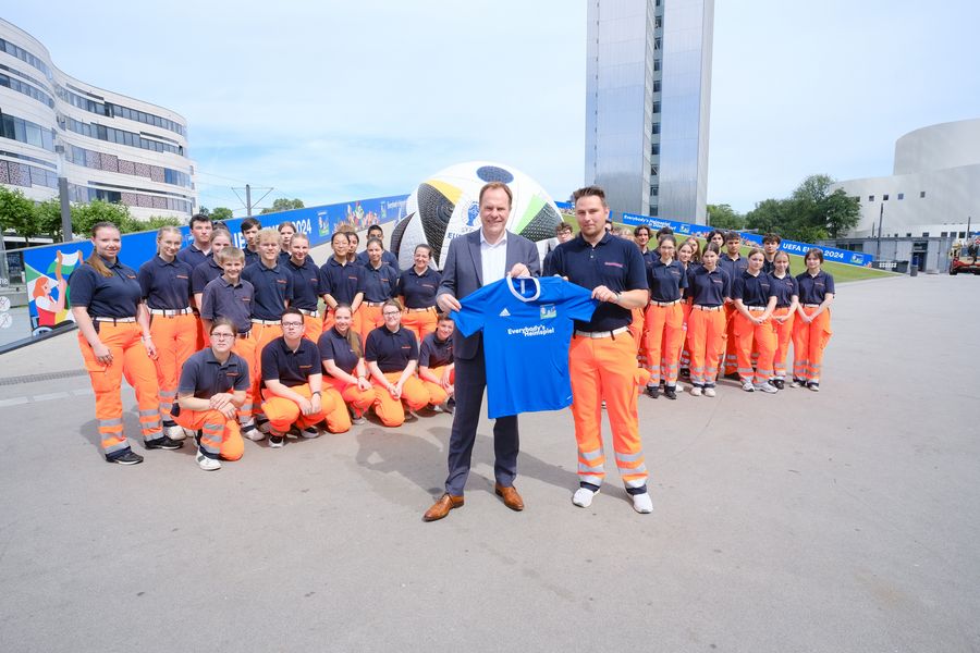 EURO 2024: Dank an Düsseldorfer Verkehrskadetten