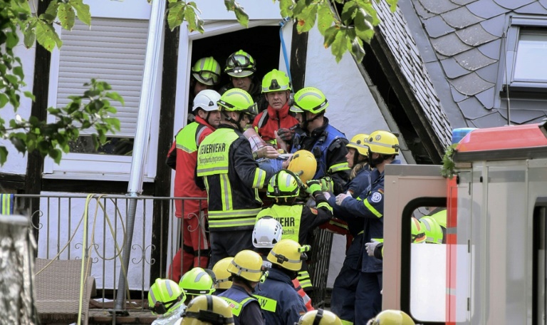 Weiterer Verschütteter aus eingestürztem Hotel in Rheinland-Pfalz gerettet