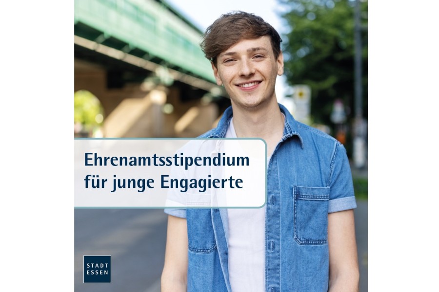 Bewerbungsfrist für Ehrenamtsstipendium in Essen