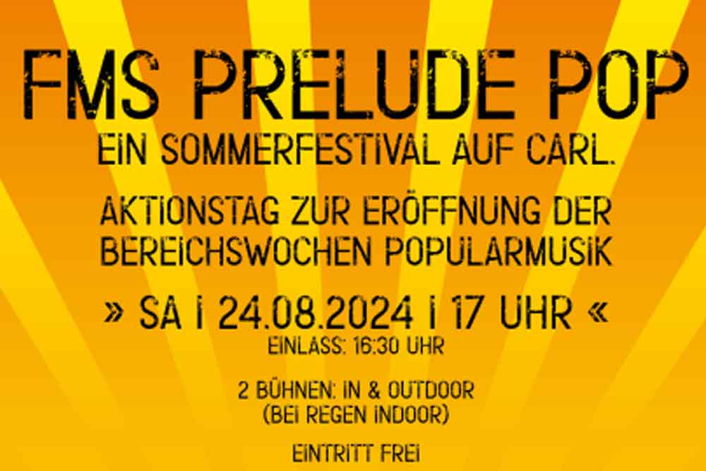 "FMS Prelude Pop" auf Zeche Carl in Essen