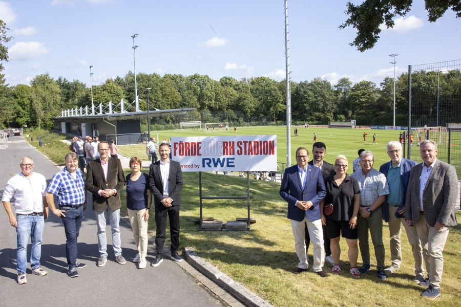 Bezirkssportanlage Mitte II in Essen fertiggestellt