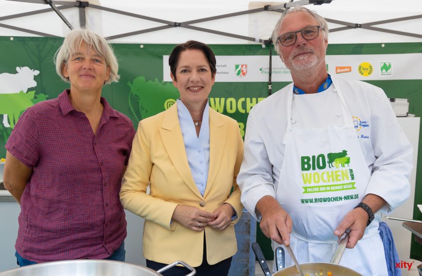 Düsseldorf: Bio kochen vor den “BioWochen NRW 2024”