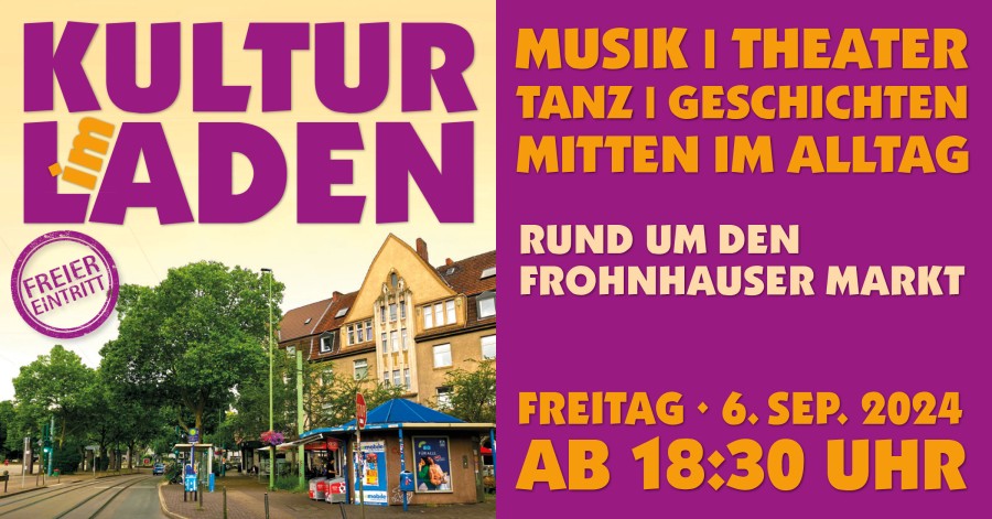 Selber mitmachen bei "Kultur im Laden" in Essen