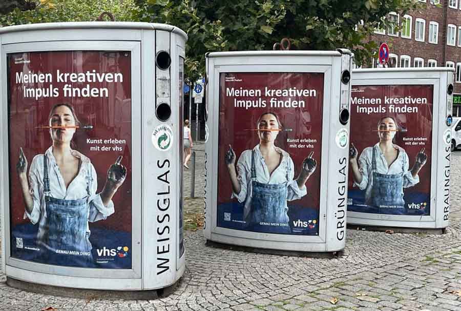 VHS Düsseldorf startet Kampagne "vhs - genau mein Ding"