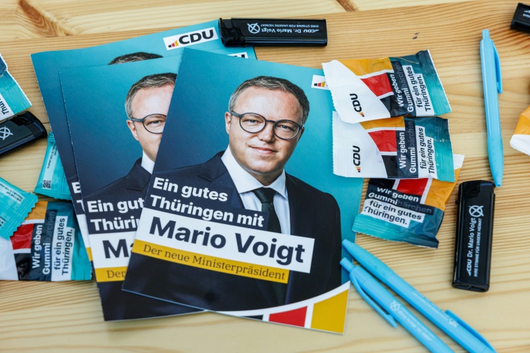 CDU-Spitzenkandidat Voigt hofft auf stabile Mehrheitsverhältnisse in Thüringen