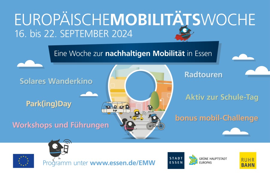 Europäische Mobilitätswoche in Essen startet