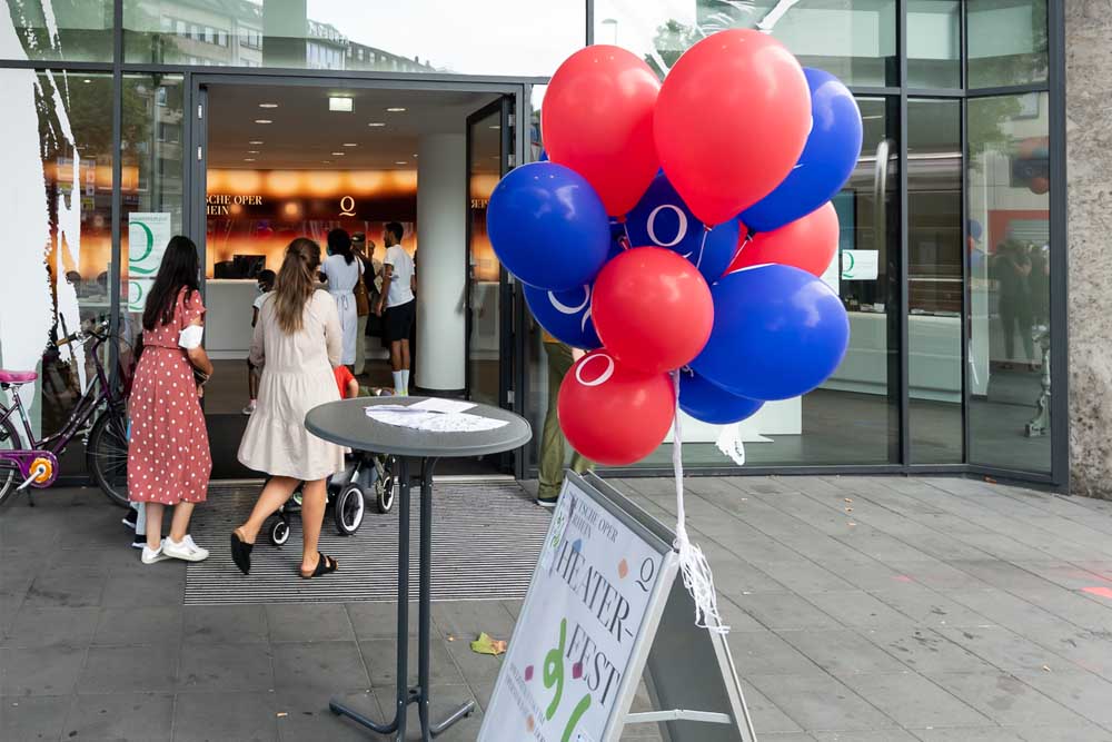 Großes Theaterfest im Opernhaus Düsseldorf