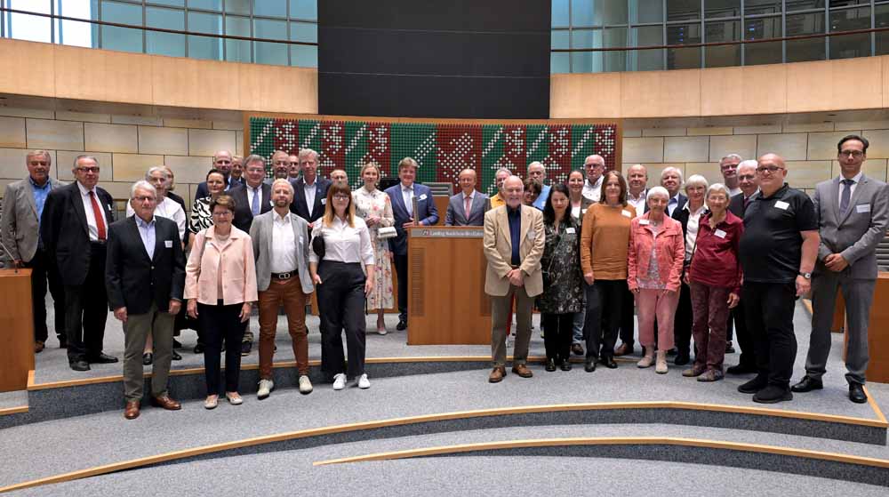 Düsseldorfer Heimat- und Bürgervereine im Landtag NRW