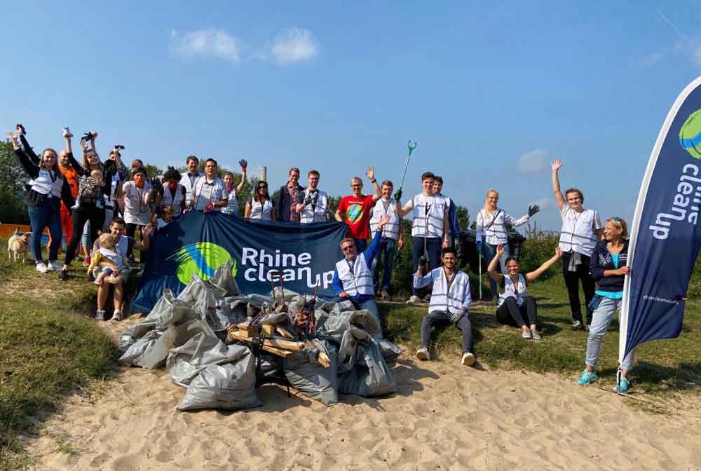 Am Wochenende findet der RhineCleanUp 2024 statt