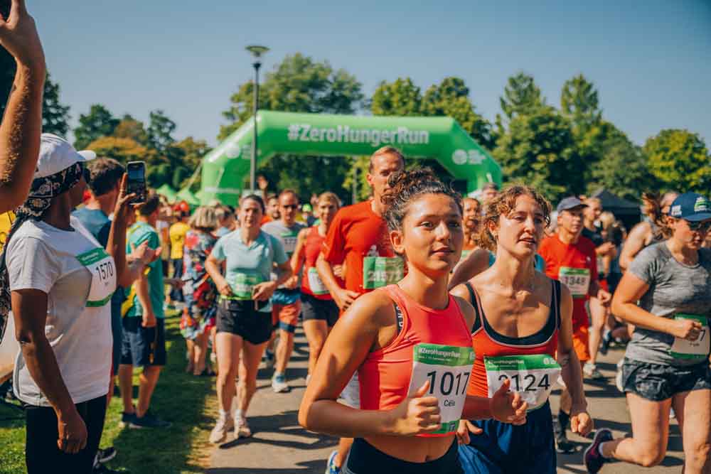 Start frei zum #ZeroHungerRun 2024 in Bonn