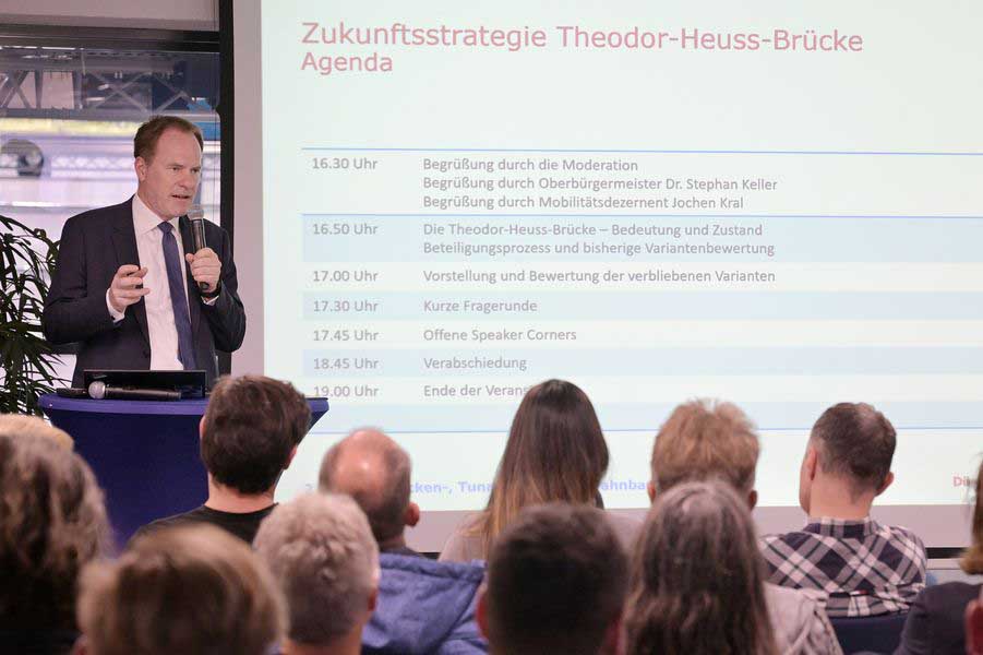 Dialogforum zur Zukunft der Theodor-Heuss-Brücke