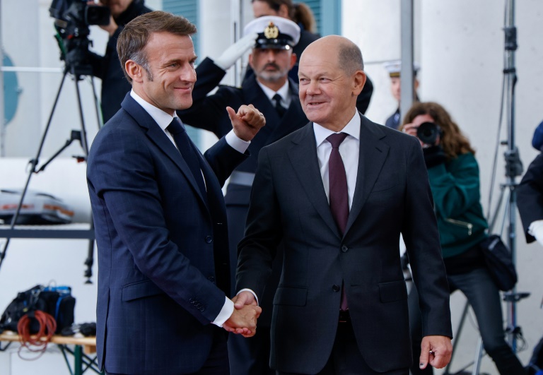 Scholz bespricht mit Macron bilaterale und internationale Themen