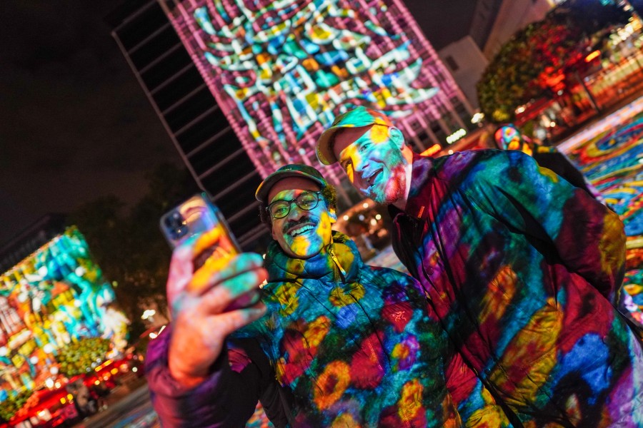 Besucherrekord beim Essen Light Festival
