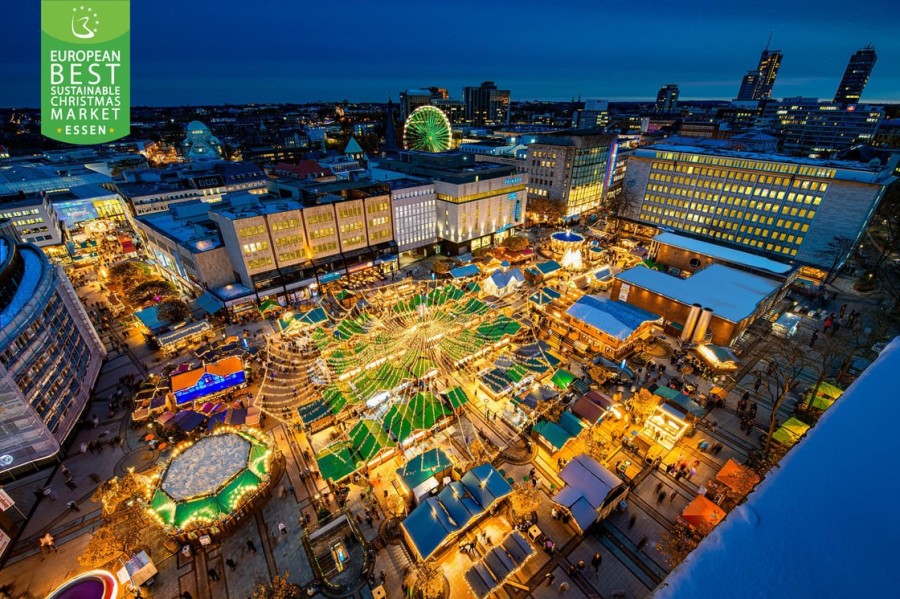 Auszeichnung für den Weihnachtsmarkt Essen