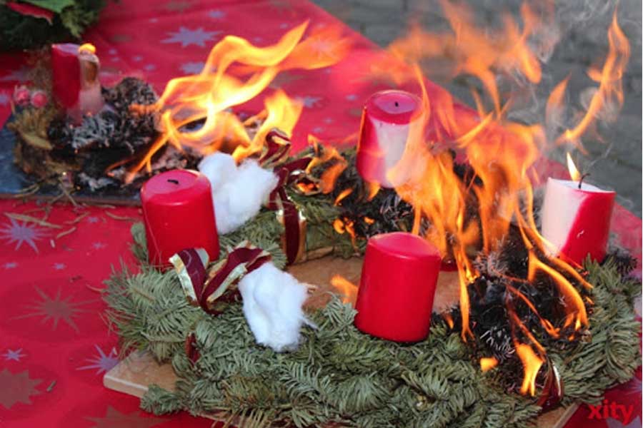 Weihnachten Feuer