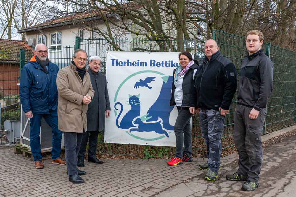 Stadt Neuss sagt Tierheim Bettikum Unterstützung zu