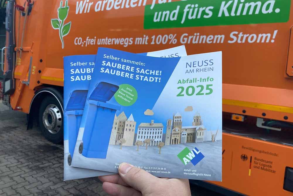 "Abfall-Info 2025" für die Stadt Neuss