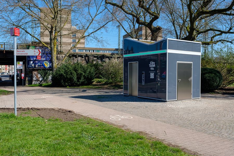 Düsseldorf schafft neue Toilettenstandorte