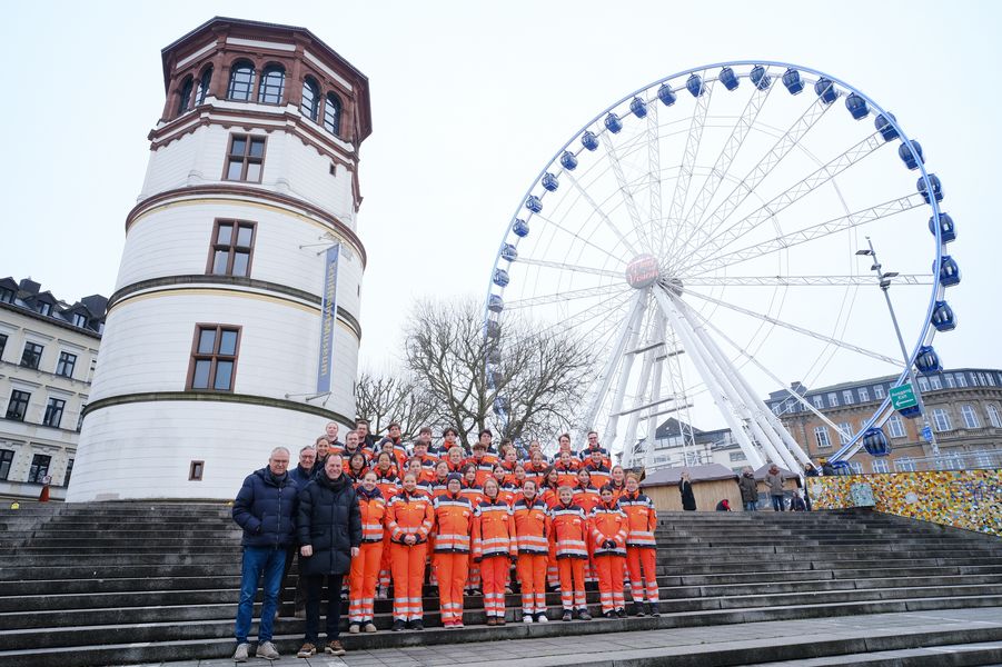 OB dankt Verkehrskadetten für Einsatz im Advent