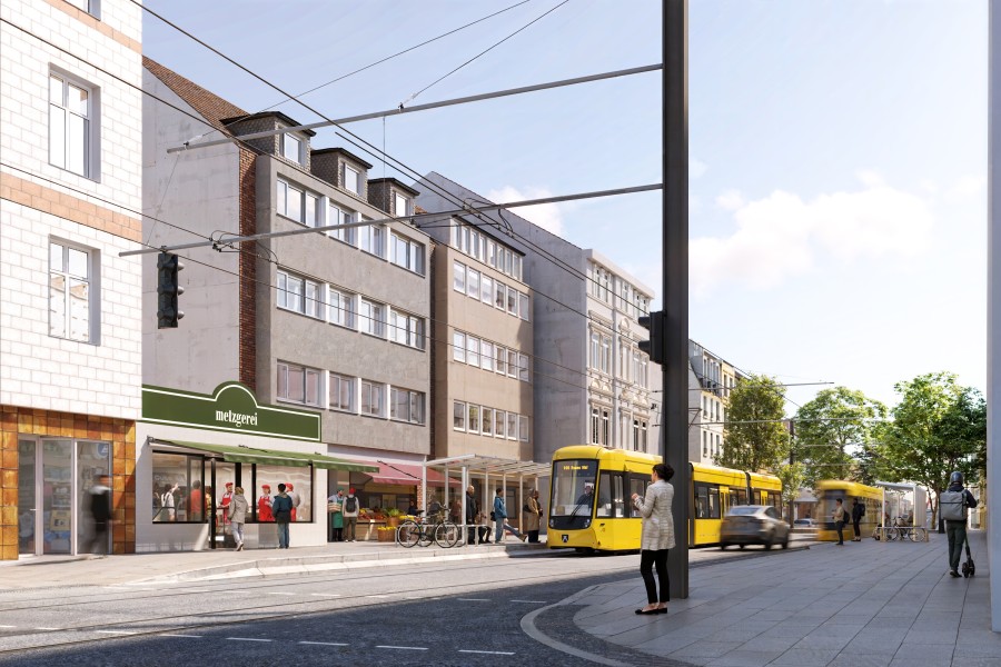 Modernisierung der Steeler Straße in Essen