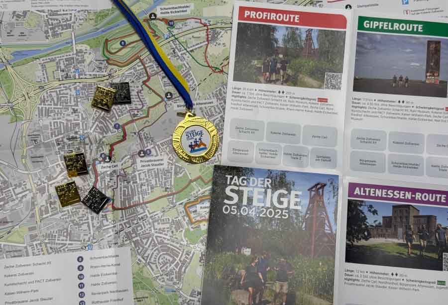 Wanderkarten für "Tag der Steige"
