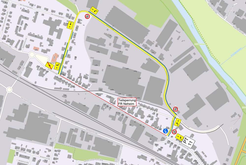 Bahnhofstraße in Hüsten wird weiter ausgebaut
