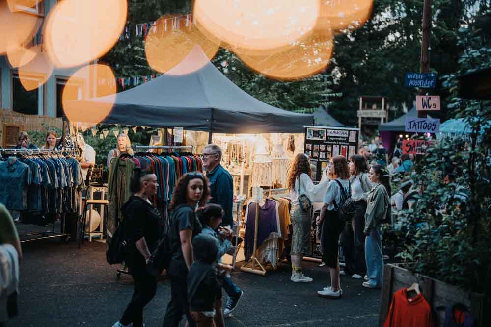 Nachtbummel-Markt in Hanau
