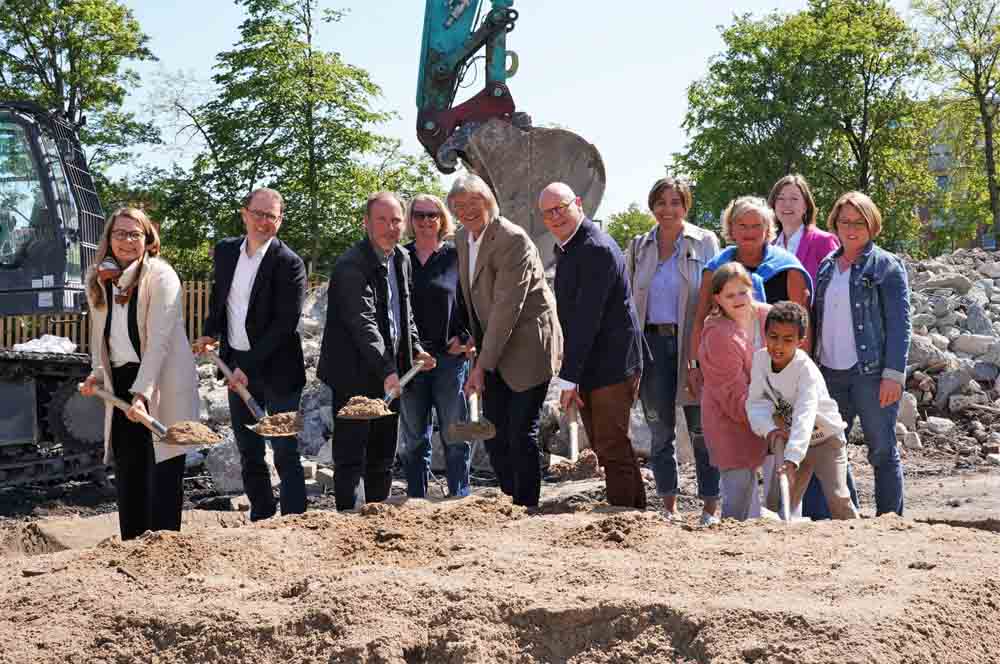 Spatenstich Melanchthonschule