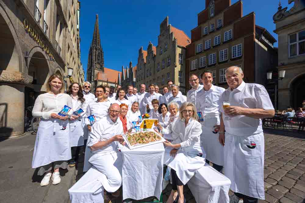 Hansemahl auf dem Prinzipalmarkt