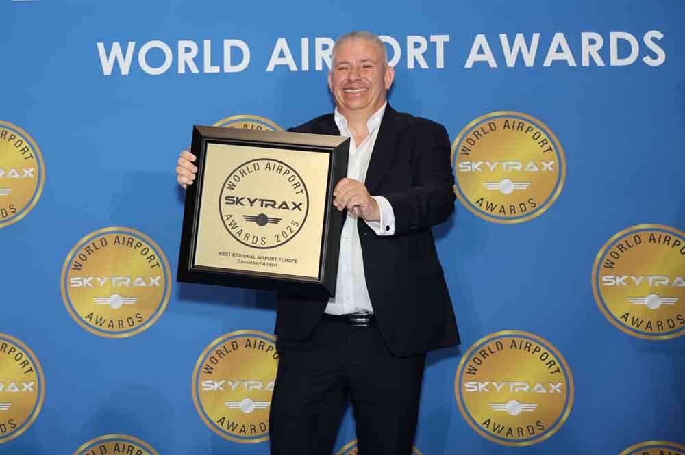 Flughafen Düsseldorf gewinnt den "Branchen-Oscar"