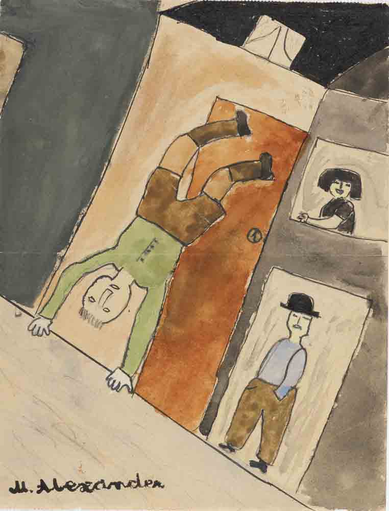 "Radschläger" von Margot Alexander, April 1937