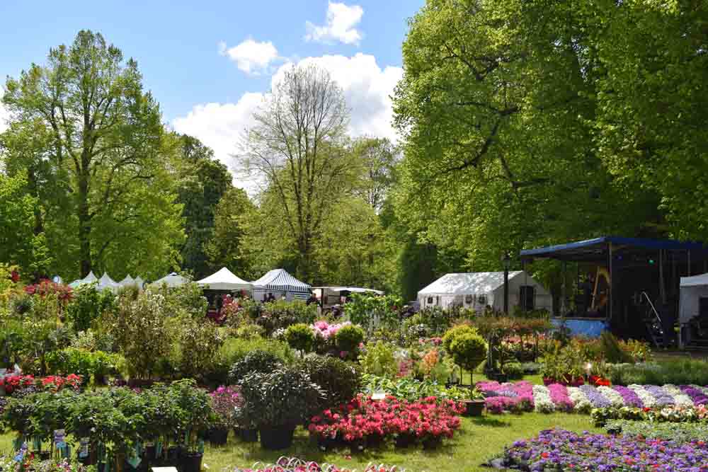 Frühlingsmarkt bei der Evenburg