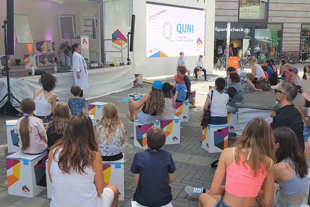 Wissenschaftsfestival "SchlauRaum" in Münster