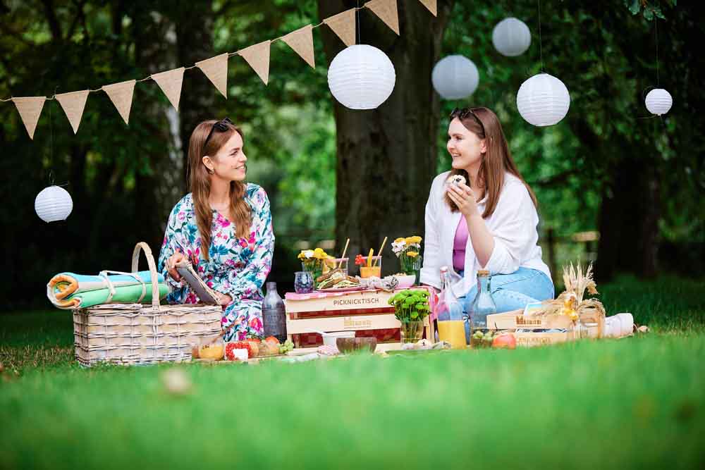 Picknick im Kurpark Bad Waldliesborn